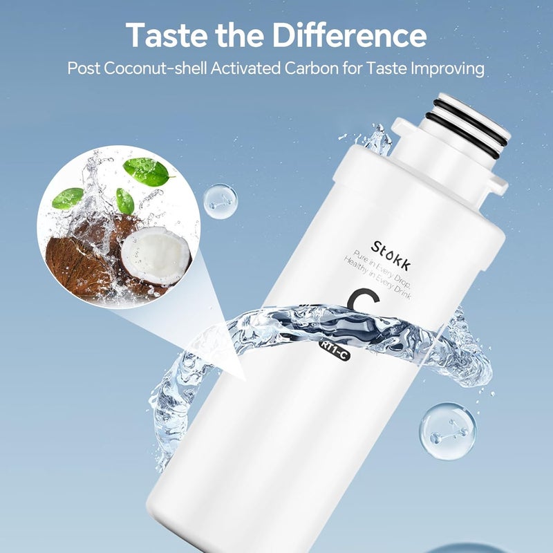 Stokk RT1-C Filter, Replacement for T1 Countertop Reverse Osmosis Water Filter, 6-12 Month Lifetime - Image 2
